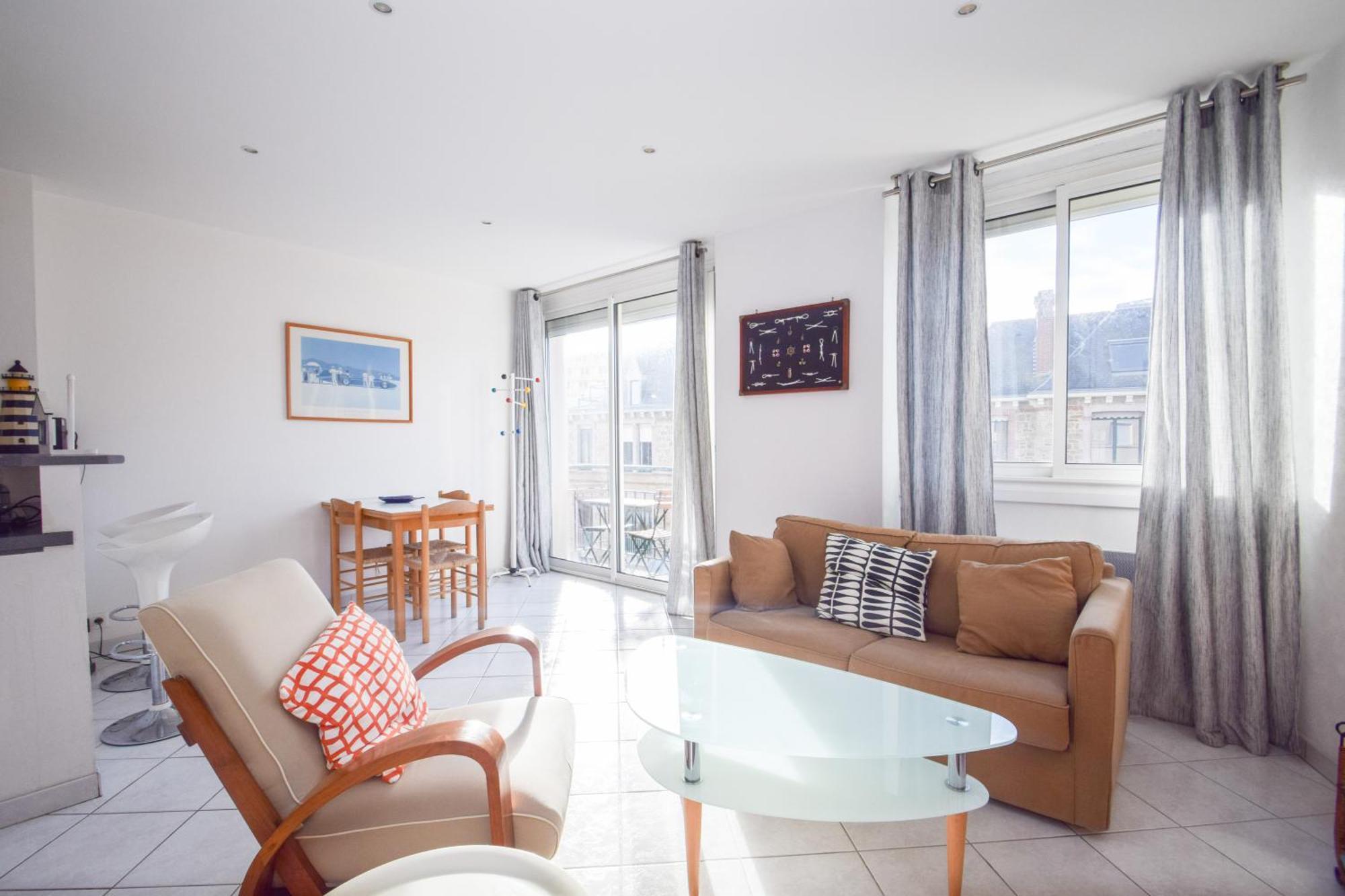 Appt 2 Pieces Confort 3 Pers Au Pied De La Plage Vacances Sans Voiture ดีนาร์ ภายนอก รูปภาพ