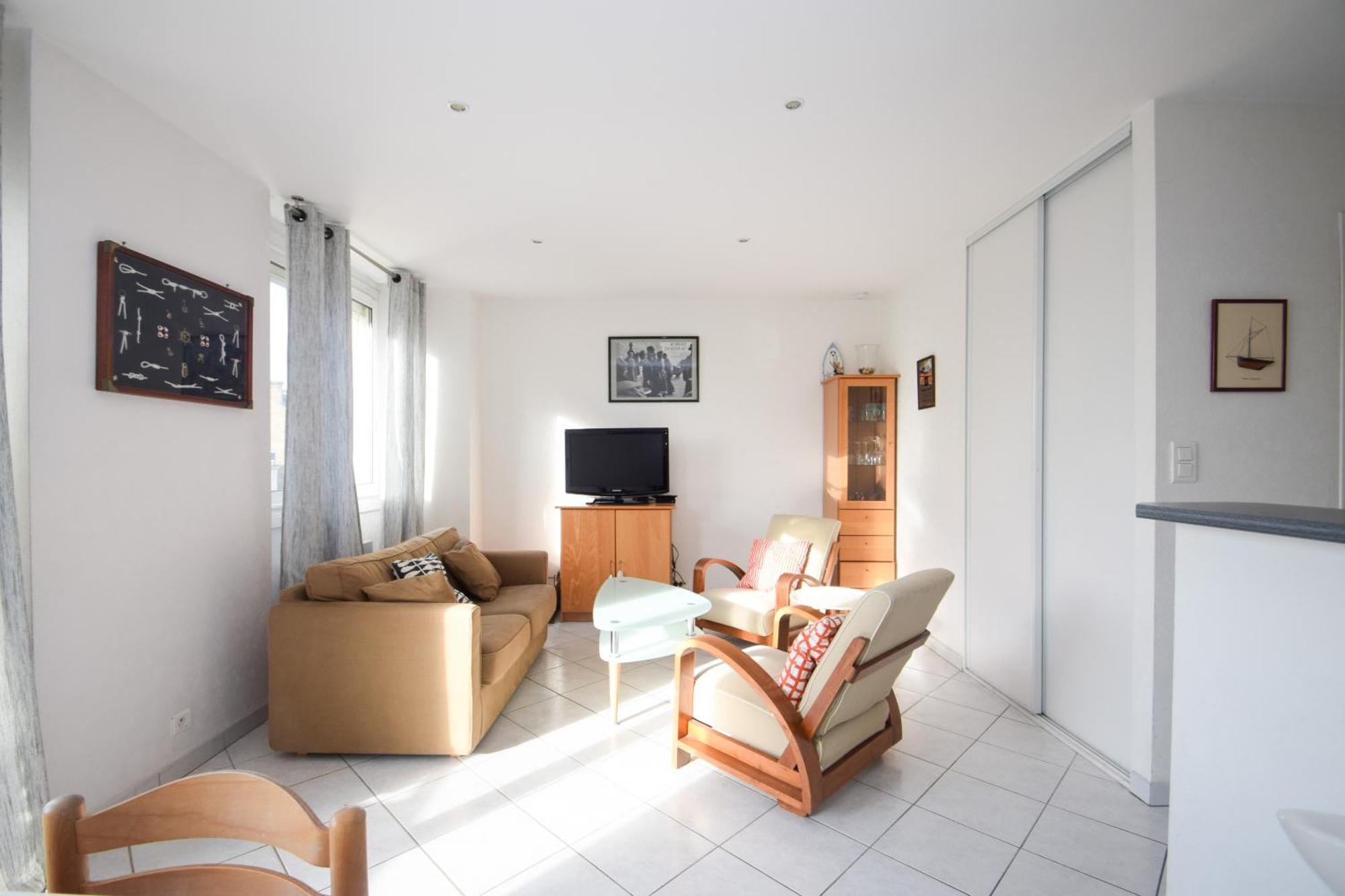 Appt 2 Pieces Confort 3 Pers Au Pied De La Plage Vacances Sans Voiture ดีนาร์ ภายนอก รูปภาพ